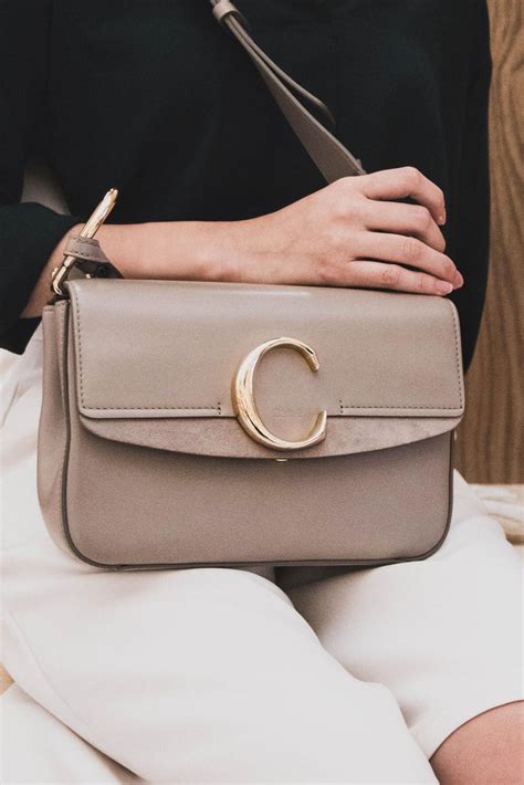 chloe c double carry bag|chloe silverado handbag.